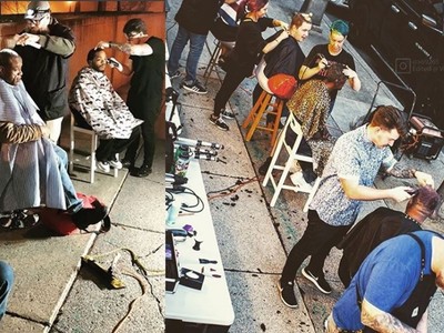 一把剪刀改變社區　理髮師為流浪者免費剪髮：「他們內心也在改變」