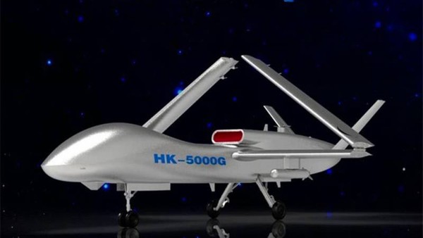 中國曝光最新一款航母艦載無人機，能執行情報、監視和部分攻擊壓制等任務。（圖／翻攝自大陸網站）