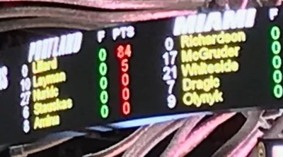 ▲▼計分板錯誤 。（圖／擷取自South Florida Sun Sentinel）