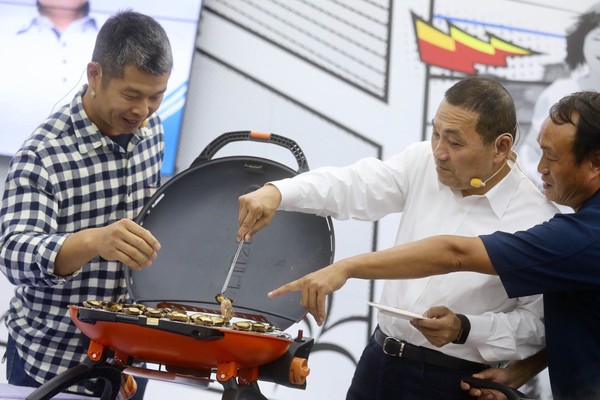 ▲▼侯友宜漁夫市集起跑記者會。（圖／侯辦提供）