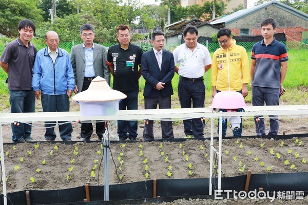 ▲▼全國第一座兼具科技發展性、田園體驗性，與手栽趣味性的市民遠距雲端農園，宜蘭市智慧農園開園了。（圖／記者游芳男翻攝，下同）