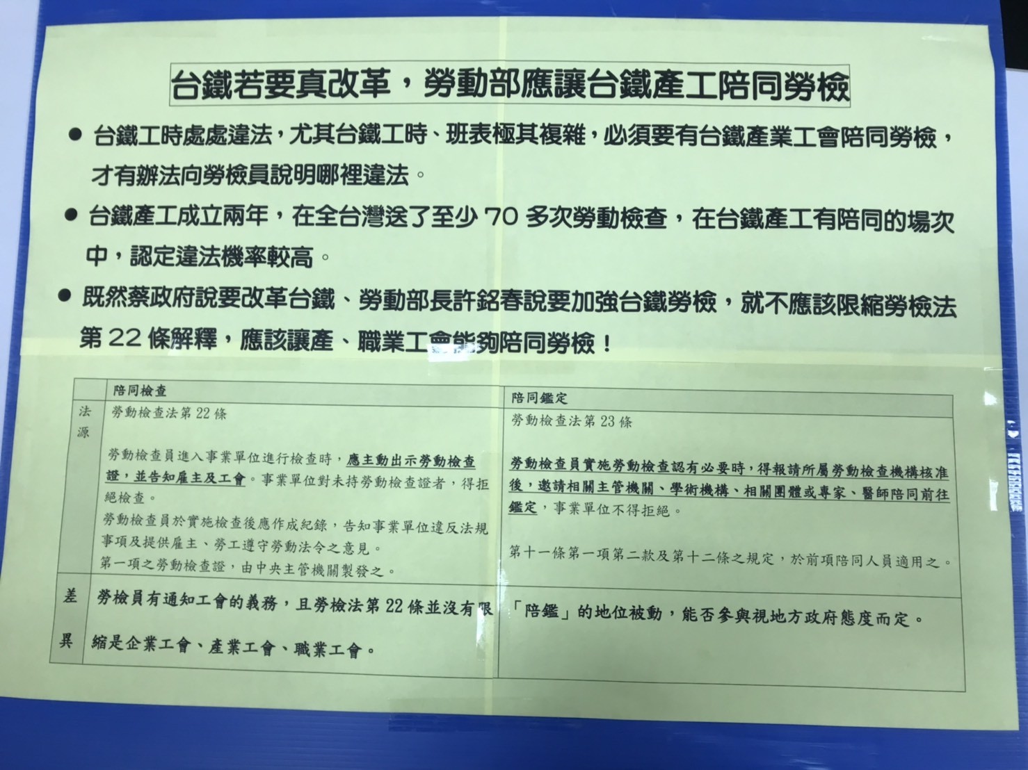 ▲▼台灣鐵路產業工會。（圖／記者許展溢攝）