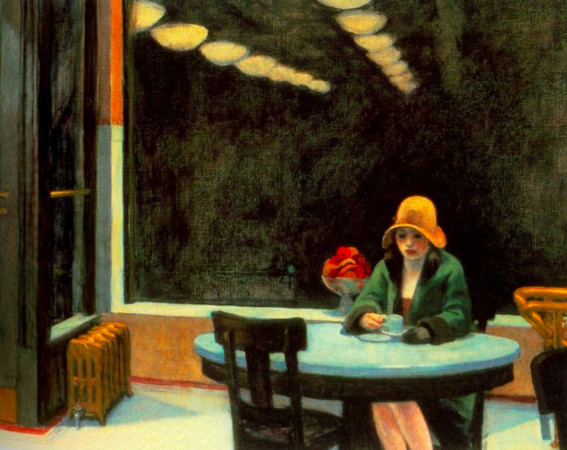 ▲美國畫家Edward Hopper作品。（圖／翻攝wikiart）