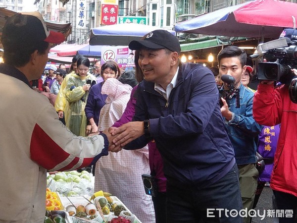 ▲國民黨新北市長候選人侯友宜。（圖／記者蔣婕妤攝）