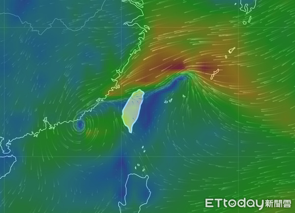 ▲週六降雨圖。（圖／中央氣象局）