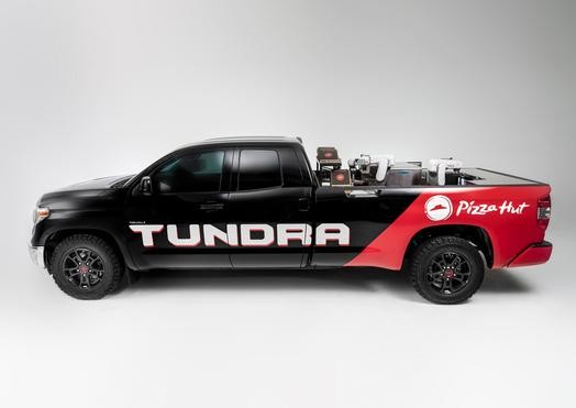 ▲豐田推出全自動的披薩餐車Tundra PIE Pro。（圖／翻攝Toyota）