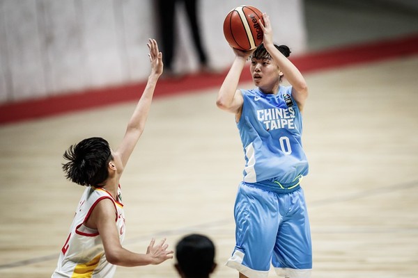 ▲▼          U18女籃中華隊陳昱潔   。（圖／取自FIBA官網）