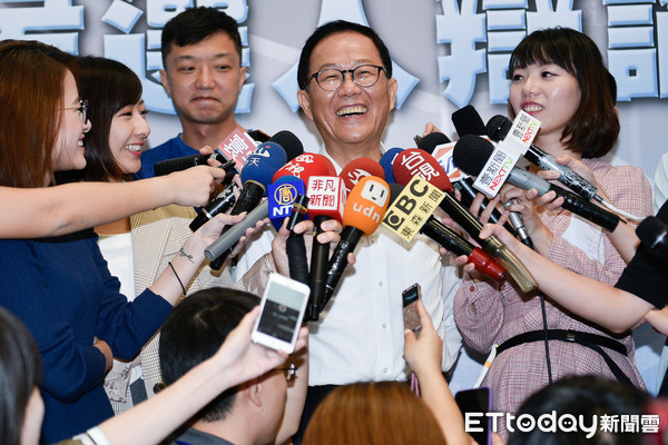 ▲▼丁守中出席107年台北市長候選人辯論會後媒體聯訪。（圖／記者張一中攝）
