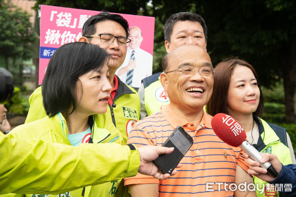 ▲民進黨新北市長候選人蘇貞昌。（圖／蘇貞昌競選辦公室提供）