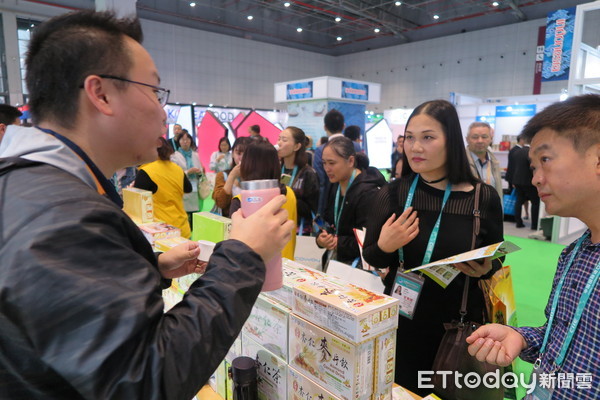 ▲▼首屆中國國際進口博覽會台灣商品參展。（圖／記者陳政錄攝）