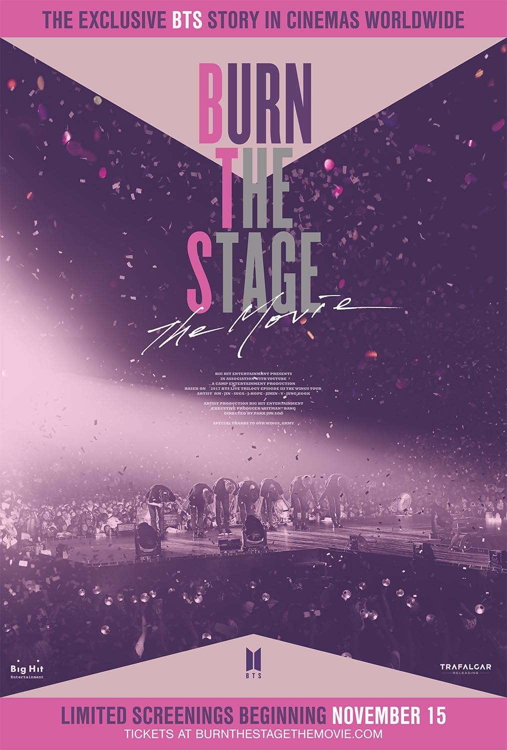 ▲▼防彈少年團（BTS）《Burn the Stage: The Movie》電影海報。（圖／翻攝自推特）
