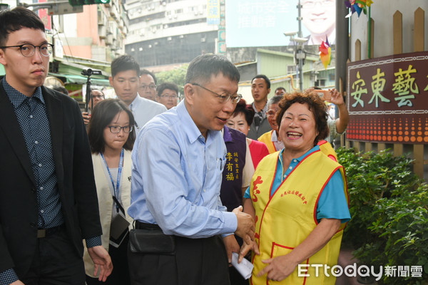 ▲▼台北市長柯文哲出席安東藝術長廊落成典禮。（圖／記者林敬旻攝）