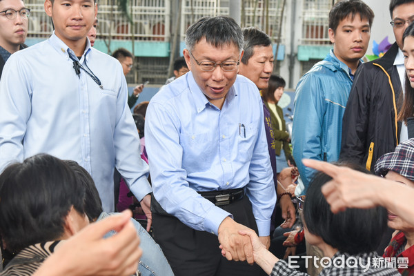 ▲▼台北市長柯文哲出席安東藝術長廊落成典禮。（圖／記者林敬旻攝）