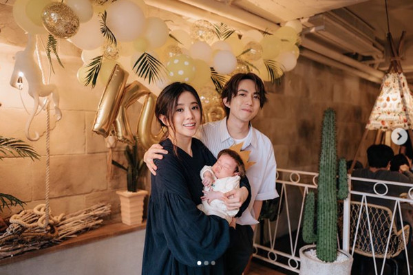 ▲丁文琪、林宥嘉2018年升格當父母。（圖／翻攝自Instagram／kikiting_official）