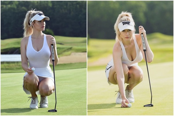 ▲美國24歲「F級美胸」高爾夫選手佩琪（Paige Spiranac）。（圖／翻攝自_paige.renee Instagram）