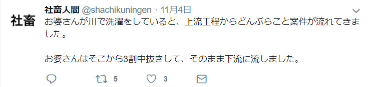 ▲▼日本網友改編「社畜童話」。（圖／翻攝自推特，shachikuningen）