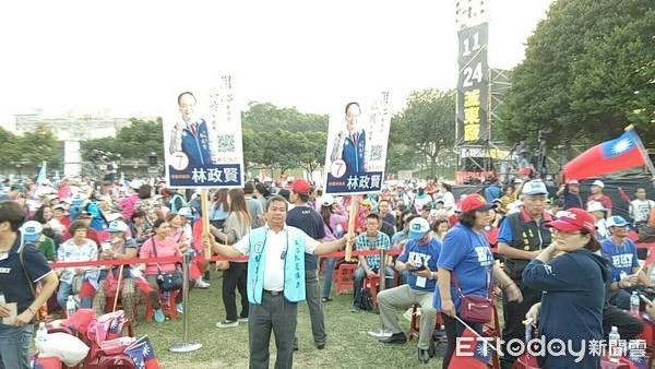 韩国瑜桃园挺圣 蓝议员:莫让民进党在桃园完全