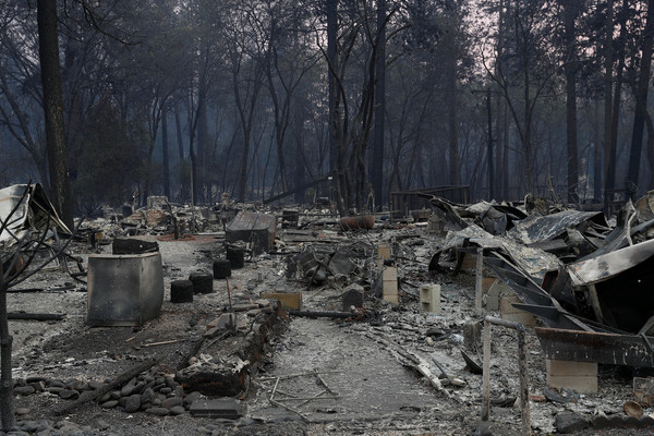 ▲▼美國北加州的「坎普野火」（Camp fire）迄今已造成29人死亡，追平加州歷史記錄。（圖／路透）