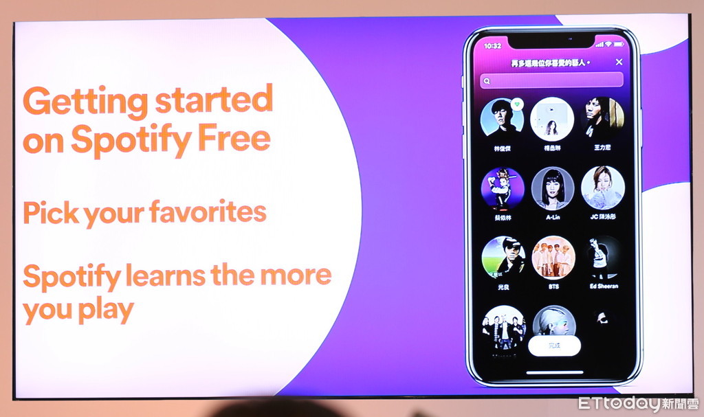 手機版Soptify今起開放免費服務（圖／記者樓菀玲攝）