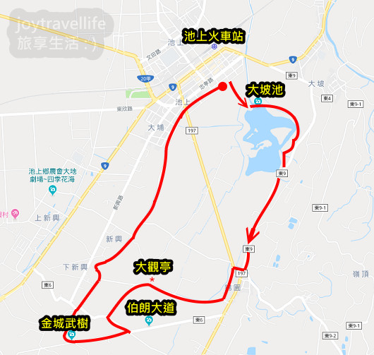 ▲▼台東池上景點 伯朗大道,大坡池,金城武樹。（圖／旅享生活提供）