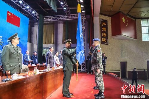 ▲▼中國第五批赴南蘇丹（朱巴）維和步兵營。（圖／翻攝自中新網）