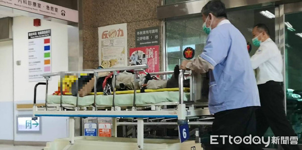 ▲▼        工人洗窗墜樓     。（圖／記者黃彥傑攝）