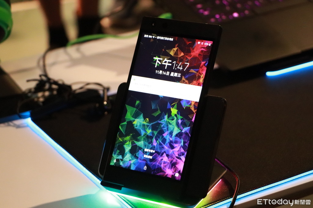 ▲▼Razer Phone 2。（圖／記者周之鼎攝）