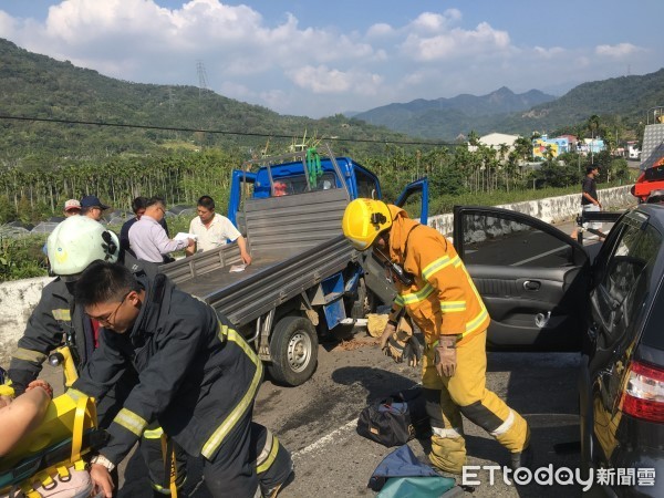 ▲▼  南投車禍           。（圖／記者李忠憲攝）