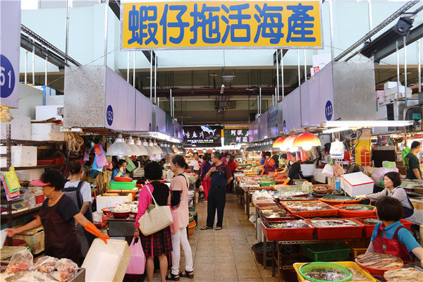 ▲▼屏東東港華僑觀光市場。（圖／跟著小毛一起趴趴go）