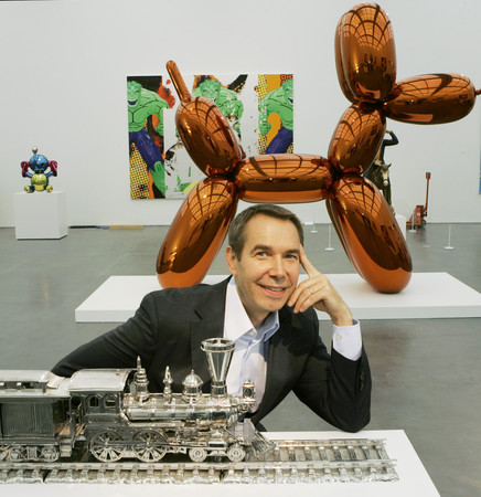 ▲▼ 美國畫家孔斯（Jeff Koons）的作品《氣球狗》（Balloon Dog）。（圖／達志影像／美聯社）