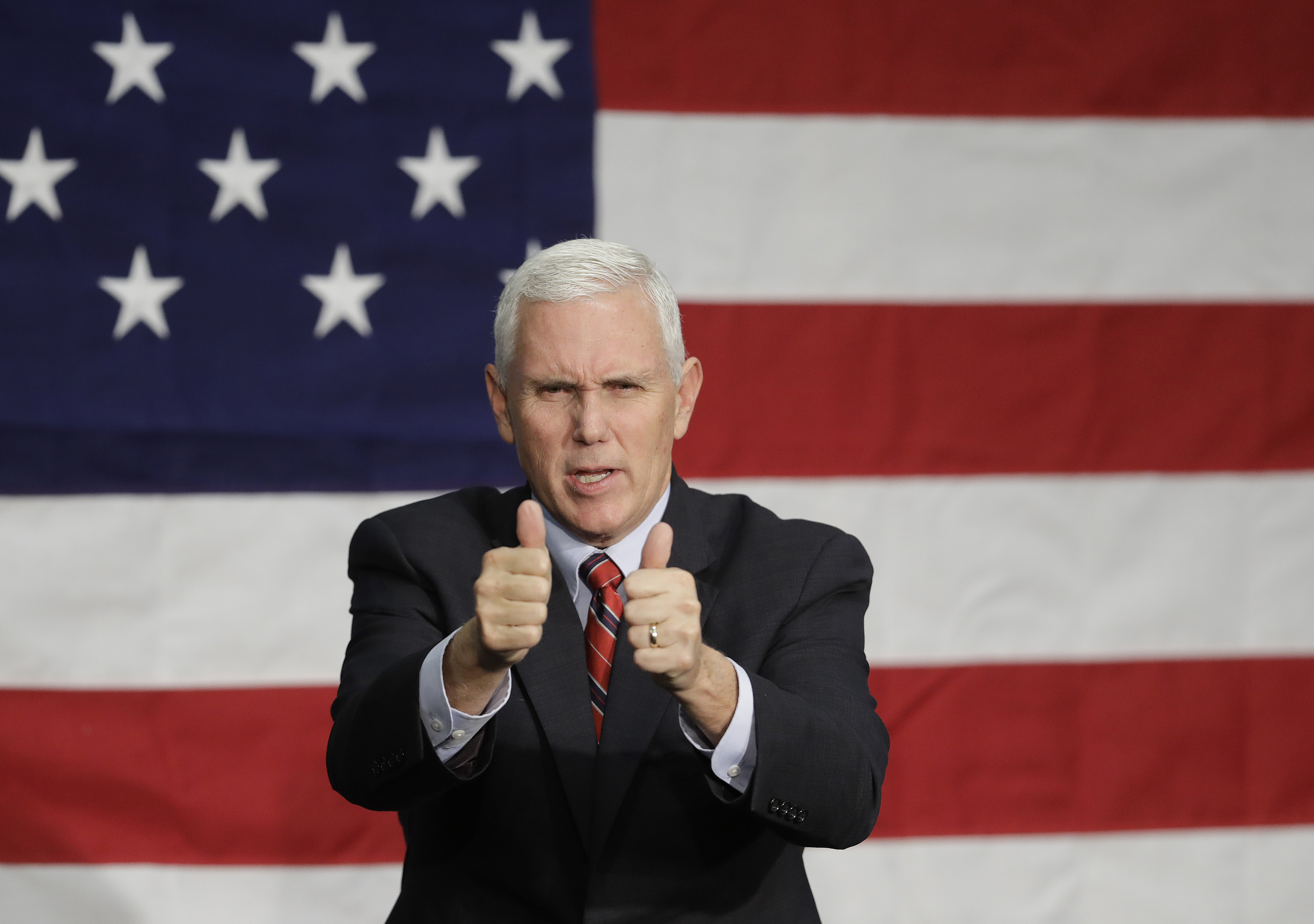  ▲▼ 美國副總統潘斯（Mike Pence）。（圖／達志影像／美聯社）