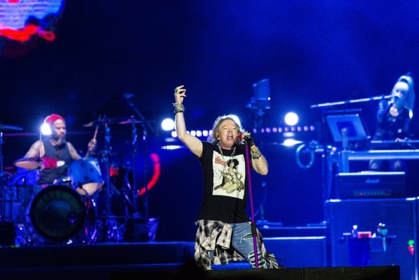 ▲▼槍與玫瑰（Guns N` Roses）首度經典陣容在台開唱。（圖／Live Nation Taiwan提供）