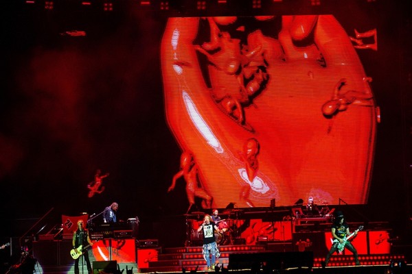 ▲▼槍與玫瑰（Guns N` Roses）首度經典陣容在台開唱。（圖／Live Nation Taiwan提供）