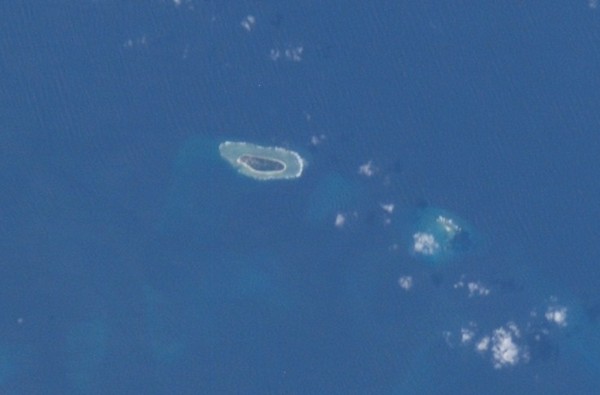 ▲位於南海的太平島。（圖／翻攝自維基百科）
