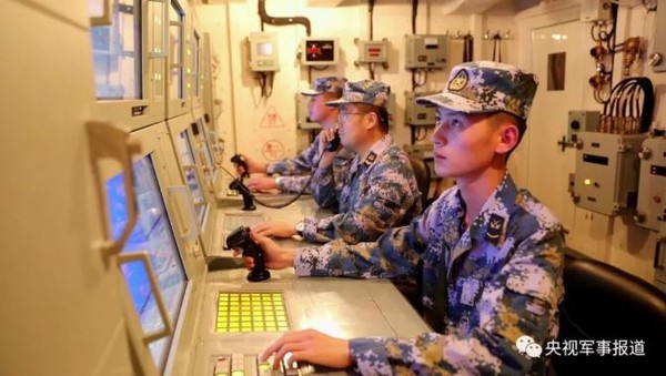 ▲▼中國海軍「戰神杯」艦炮實彈射擊競賽性考核現場。（圖／翻攝自央視軍事，下同）