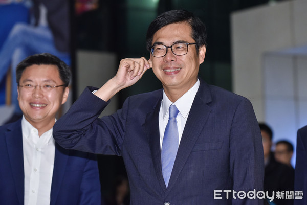 ▲▼高雄市長候選人陳其邁、韓國瑜辯論會。（圖／記者李毓康攝）