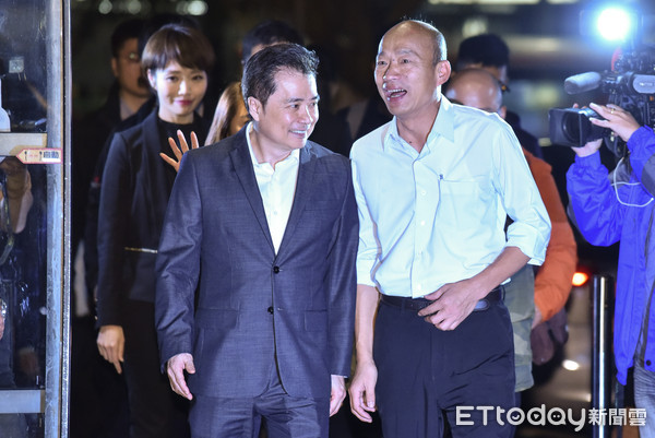 ▲▼高雄市長候選人陳其邁、韓國瑜辯論會。（圖／記者李毓康攝）