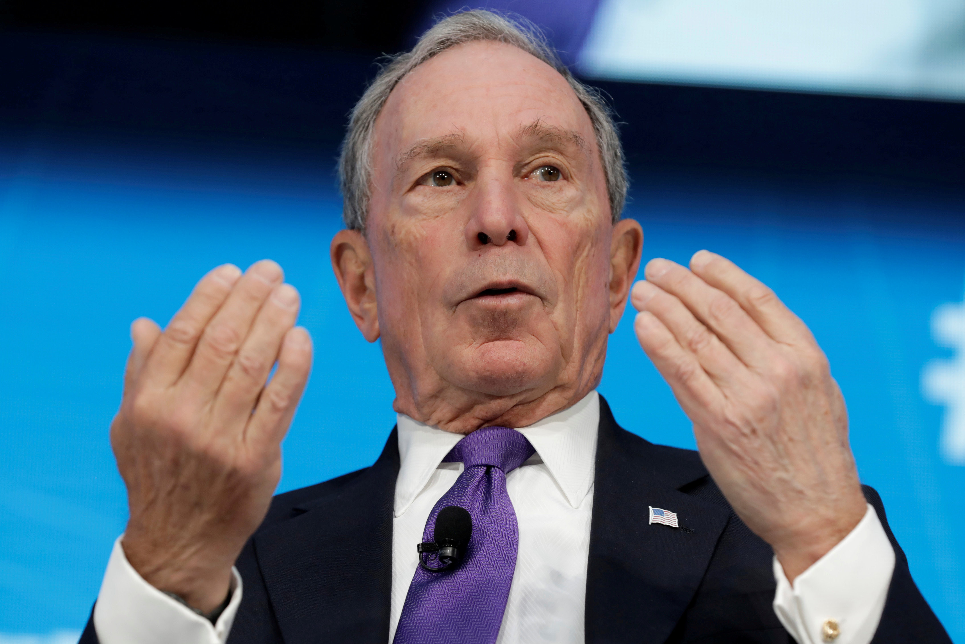 ▲▼前紐約市長、《彭博社》創辦人彭博（Michael Bloomberg）。（圖／路透社）