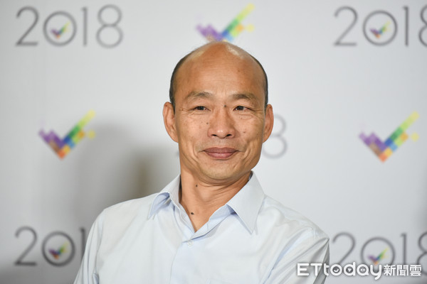 ▲▼高雄市長辯論，國民黨候選人韓國瑜會後記者會。（圖／記者林敬旻攝）