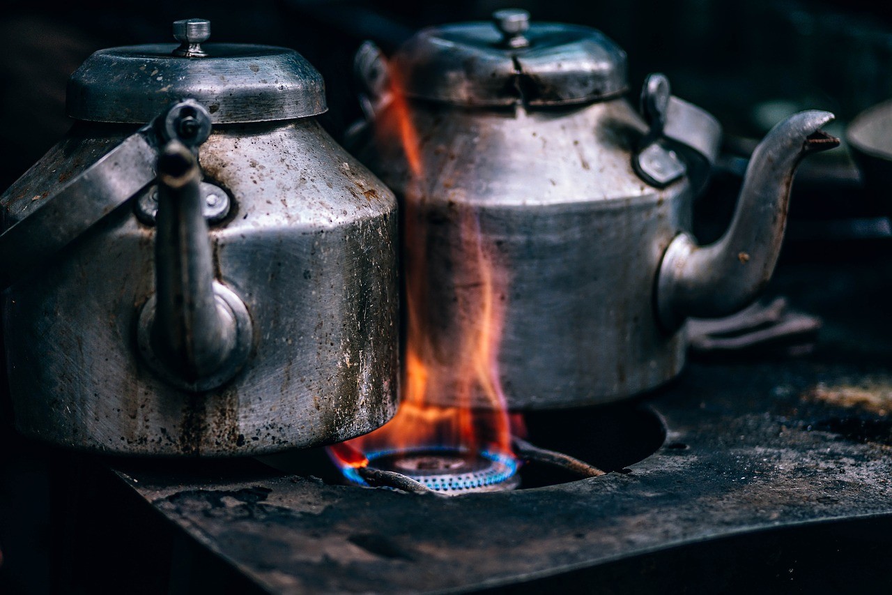 ▲▼水壺,燒開水,熱水,茶壺,滾水,瓦斯。（圖／翻攝自pixabay）