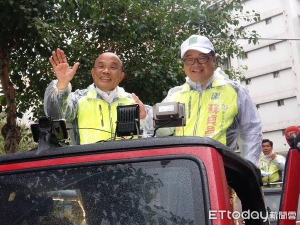 ▲▼民進黨新北市長候選人蘇貞昌。（圖／記者蔣婕妤攝）