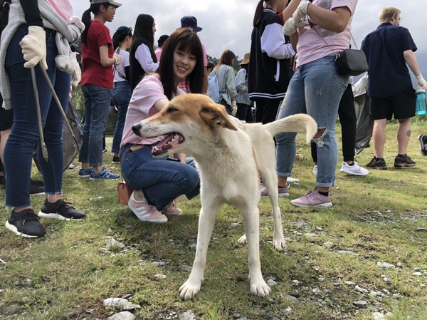 ▲▼邱偲琹淨灘。（圖／周子娛樂）