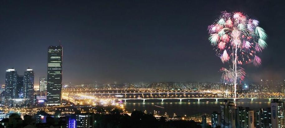 ▲▼漢江夜景（圖／翻攝自維基百科）