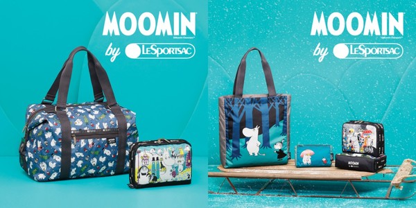 ▲▼  MOOMIN X LeSportsac聯名系列           。（圖／業者提供）