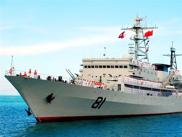 「中國軍校第一艦」鄭和艦也是中國著名的「海軍大使」，行遍美國、俄羅斯、義大利等6大洲29個國家。（圖／翻攝自新華網）
