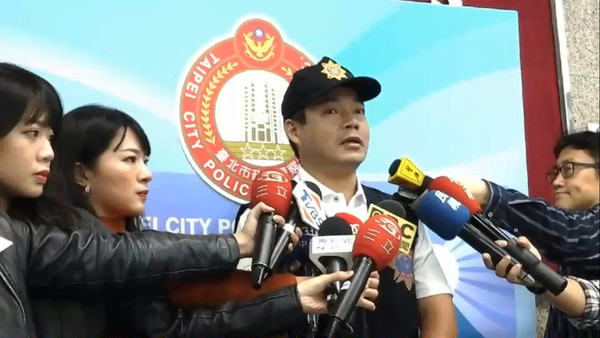 大安分局偵查隊長黃國師表示，傅男頭部遭擊中2槍。（警方提供）