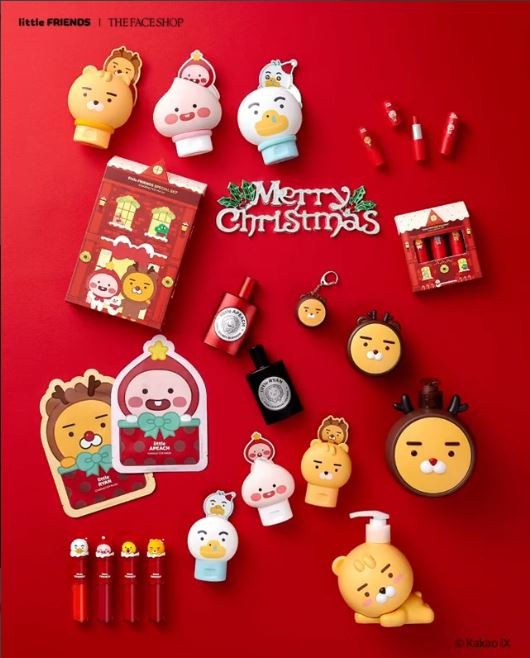 ▲the face shop X little friends。（圖／翻攝自the face shop）