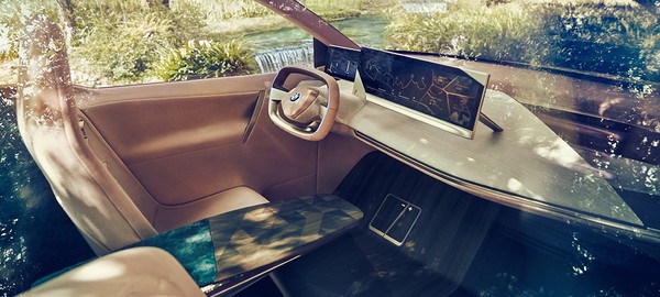 這豬鼻內建智慧感應式面板　BMW全新電動SUV彰顯未來自動駕駛願景（圖／翻攝自BMW）