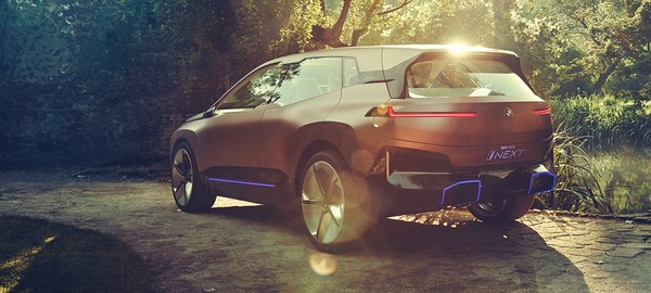 這豬鼻內建智慧感應式面板　BMW全新電動SUV彰顯未來自動駕駛願景（圖／翻攝自BMW）