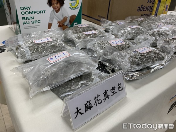 大麻價格飆漲運毒集團批810萬大麻花藏尿布箱全被查扣 Ettoday社會新聞 Ettoday新聞雲